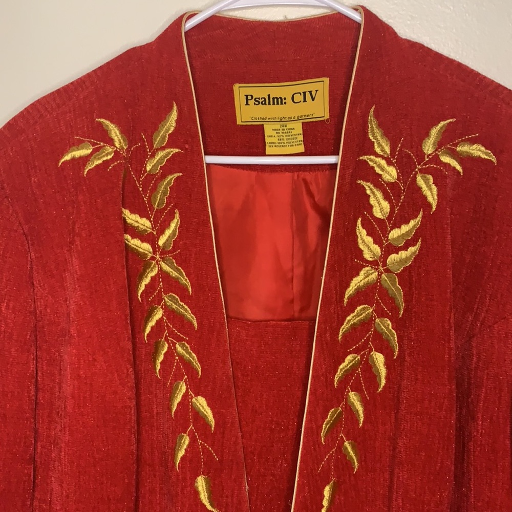 Red blazer - Picture 3 of 4